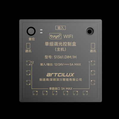 Interruptor de sensor sem fio de controle remoto de 2,4 GHz montado na superfície para iluminação doméstica
