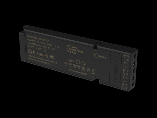 ETSC 36W-12V Condutor LED de Tensão Constantíssima Ultrafinha para Timing & CCT