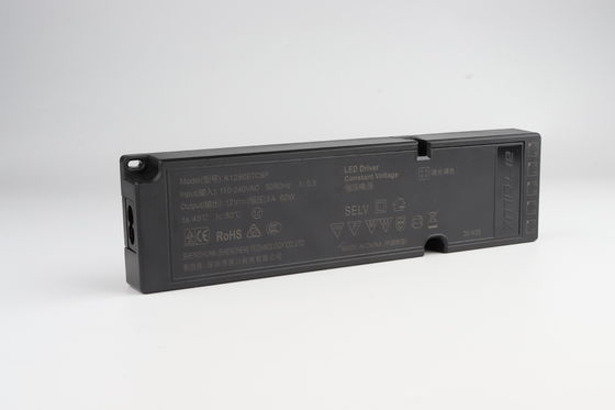 ETSC 60W-12V Condutor LED de Tensão Constantíssima Ultrafinha para Timing e ajuste CCT