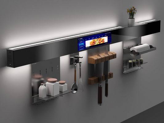 Produtos de iluminação de cozinha LCD inteligente Detecção de concentração de gás / fumaça