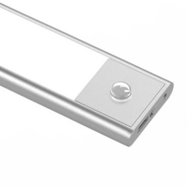 Sensor de movimento Iluminação de tira LED recarregável para organização de armários e armários