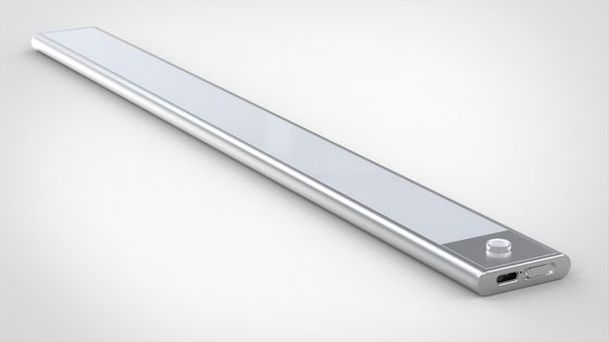 Método de instalação adesivo de luz LED para armários de material plástico